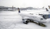 Schneechaos Flughafen Stuttgart